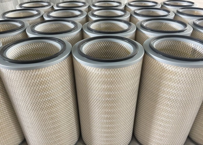 Bộ lọc bụi lọc Hộp mực HV 6316 Cellulose Polyester Blends Chất liệu giấy